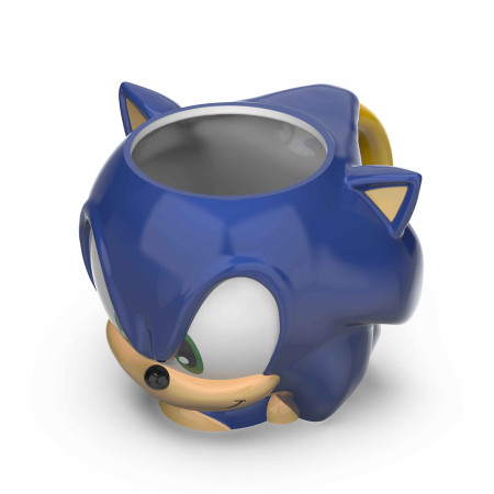Sonic The Hedgehog 15oz Sculpted Ceramic Mug